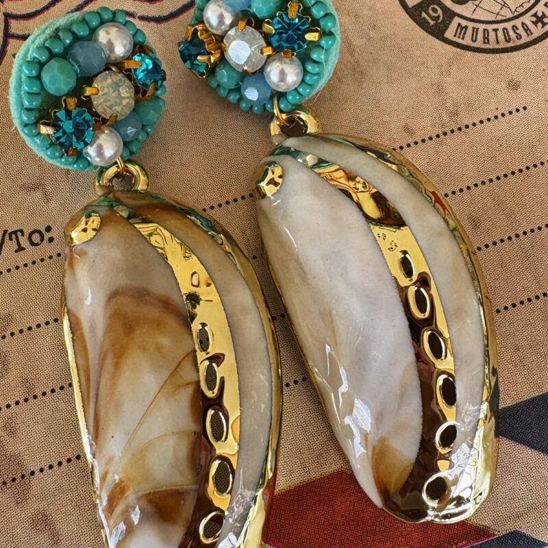 Sea shell earrings