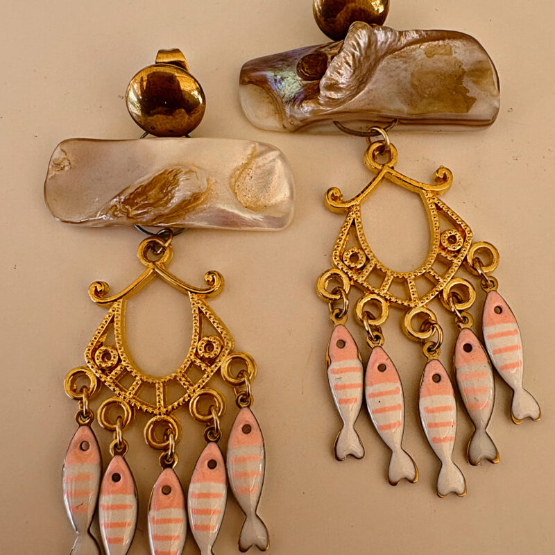 “Sardine” earrings