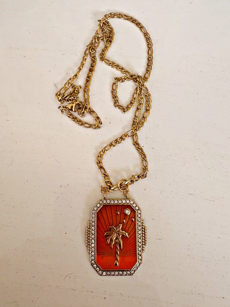 “Under the palm tree” necklace