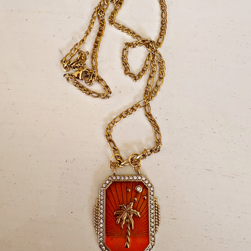 “Under the palm tree” necklace