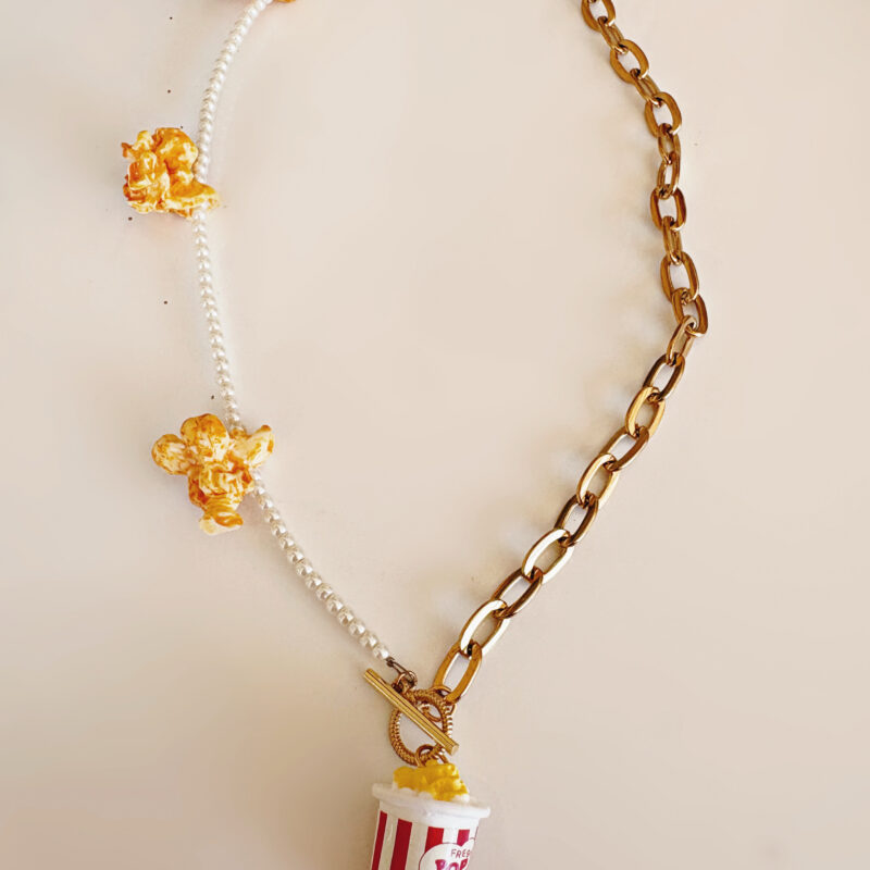 Popcorn necklace