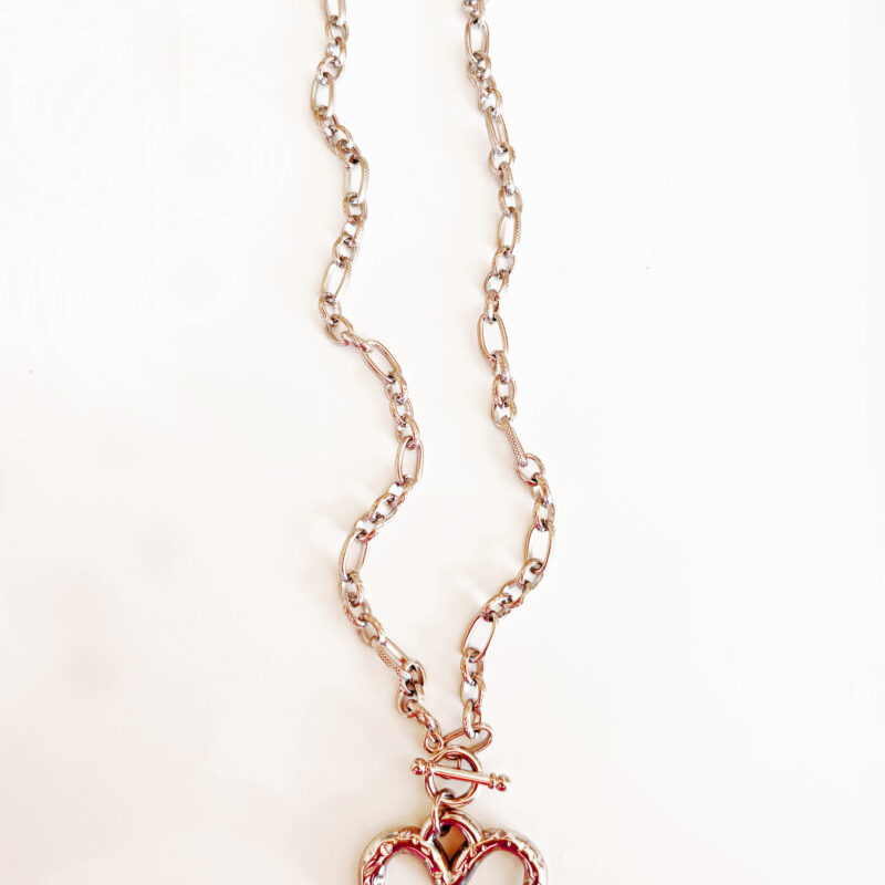 L.O.V.E silver necklace