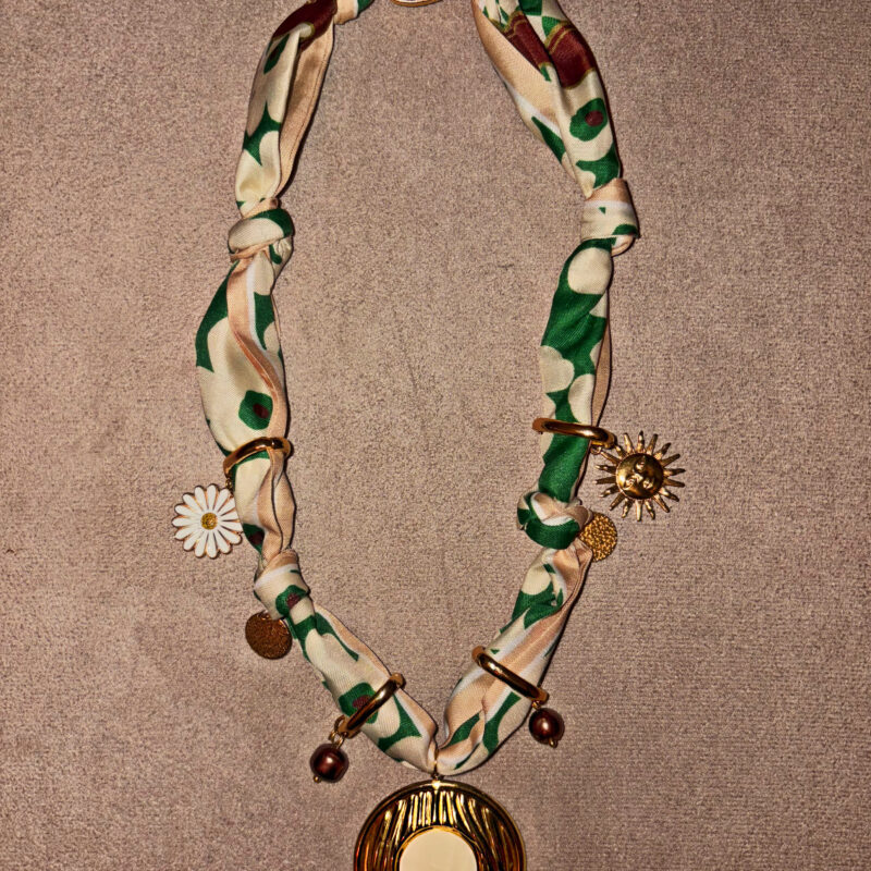 Green 70’s necklace