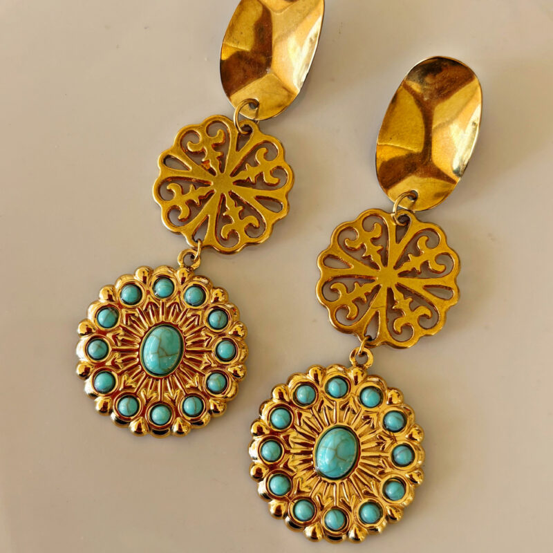 Summer lace earrings