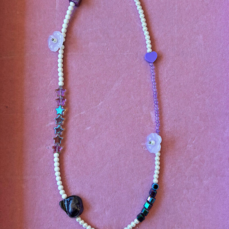 “Purple star” necklace